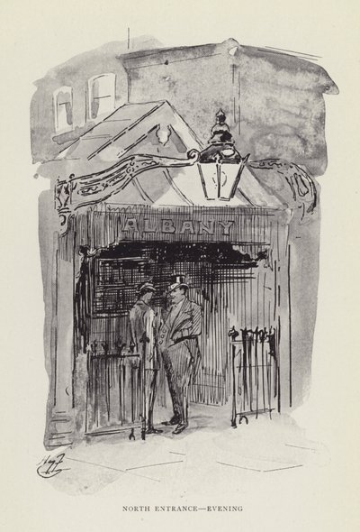 Nordinngang, kveld av Harry Furniss