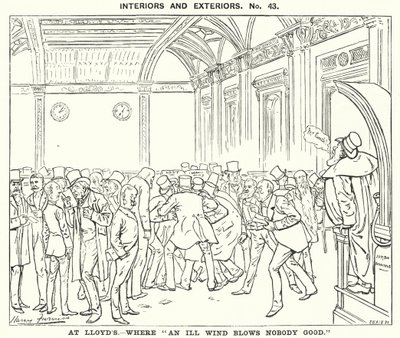 Punch tegneserie: Hos Lloyd
