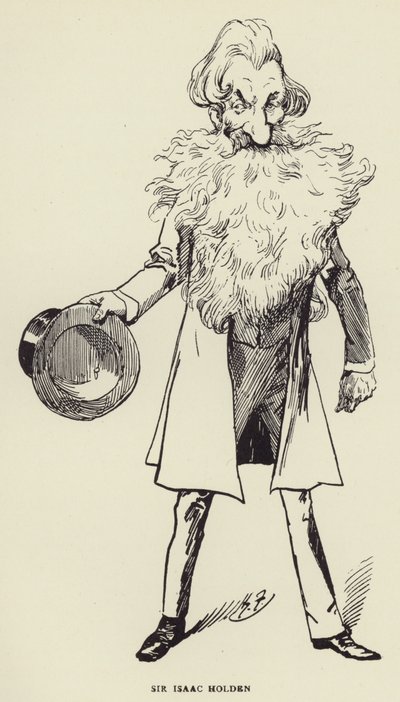 Sir Isaac Holden av Harry Furniss