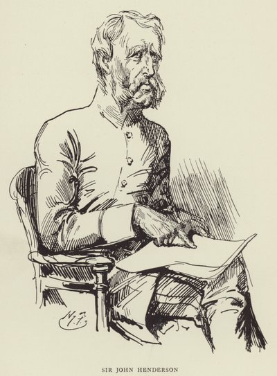 Sir John Henderson av Harry Furniss