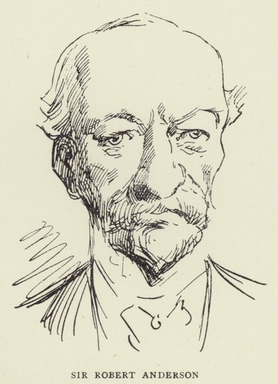 Sir Robert Anderson av Harry Furniss