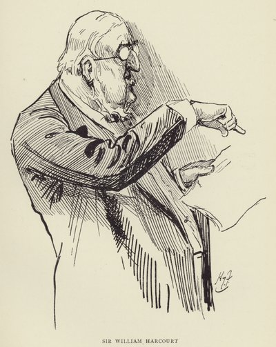 Sir William Harcourt av Harry Furniss