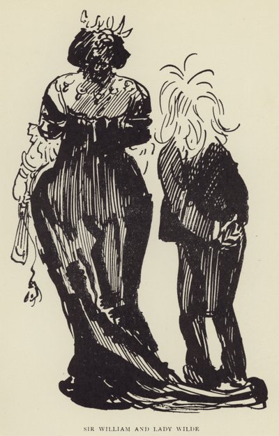 Sir William og Lady Wilde av Harry Furniss