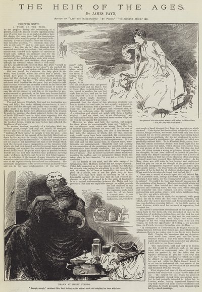 Tidenes arving, av James Payn av Harry Furniss