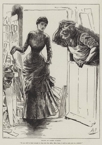 Tidenes arving, av James Payn av Harry Furniss