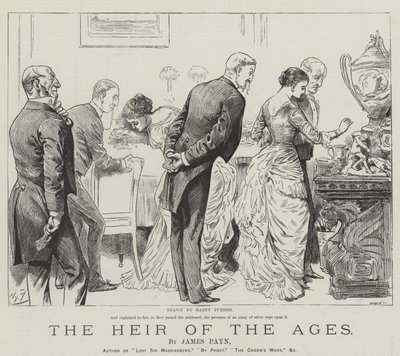 Tidenes arving, av James Payn av Harry Furniss