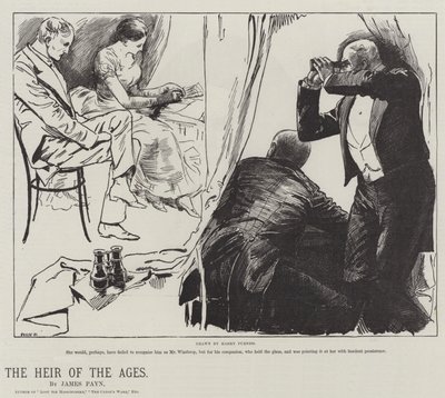 Tidenes arving, av James Payn av Harry Furniss
