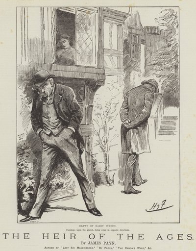 Tidenes arving, av James Payn av Harry Furniss