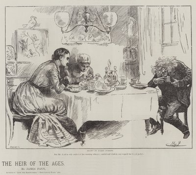 Tidenes arving, av James Payn av Harry Furniss