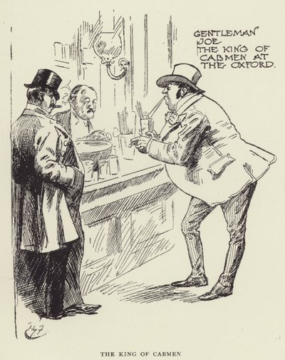 Kongen av Cabmen av Harry Furniss