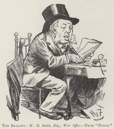 The Reality, W H Smith, Esquire, War Office av Harry Furniss