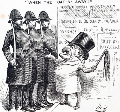 Når katten er borte av Harry Furniss