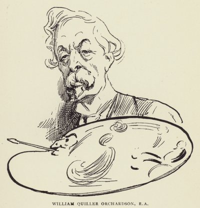 William Quiller Orchardson, RA av Harry Furniss