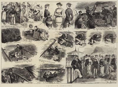 Yachting Skisser av Harry Furniss