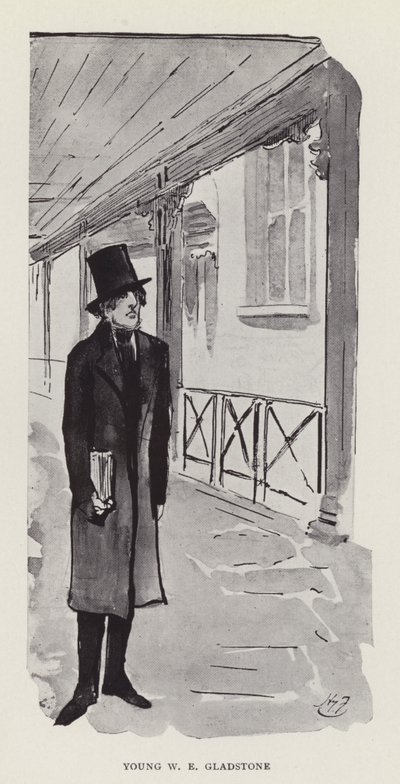 Unge WE Gladstone av Harry Furniss
