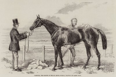 Gamester, vinneren av St Leger av Harry Hall