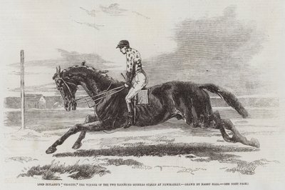 Lord Zetlands Vedette, vinneren av de to tusen Guineas-innsatsene på Newmarket av Harry Hall