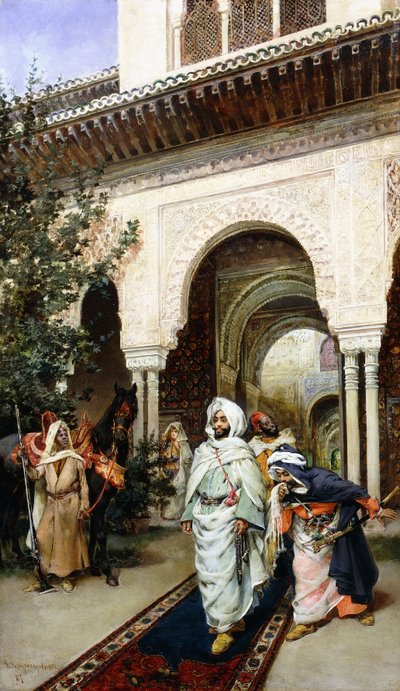 Forlater Alhambra, 1887 av Harry Humphrey Moore