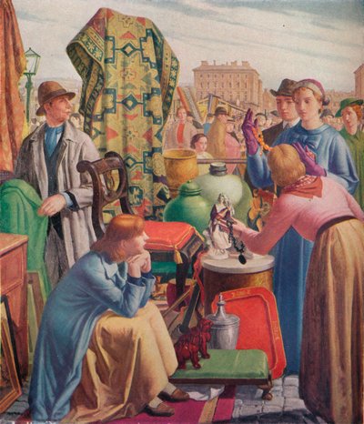 Caledonian Market, 1936 av Harry Morley