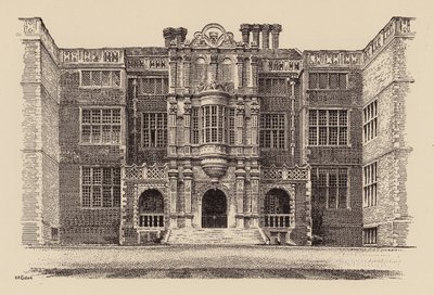 Bramshill, Hampshire (farge litho) av Harry Percy Clifford