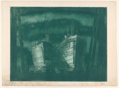To bjeff av Harry van Mook (signed by artist)