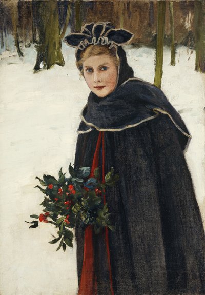 En vinterbukett av Harry van der Weyden
