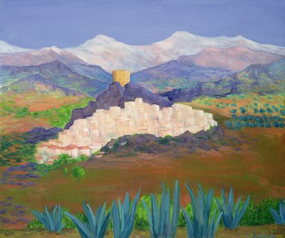 Landsbyen Alpujarra av Hazel Bullock