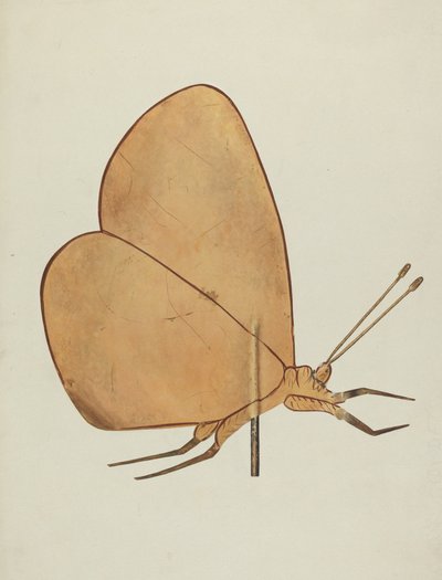 Butterfly Weather Vane, ca. 1938. av Hazel Hyde