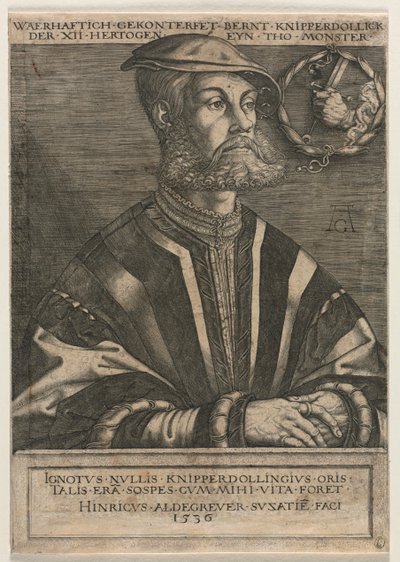 Bernt Knipperdolling, 1536. av Heinrich Aldegrever