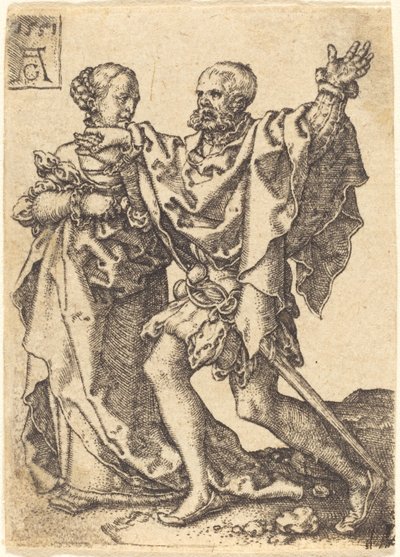 Dansepar, 1551. av Heinrich Aldegrever
