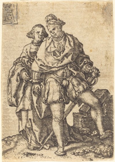 Dansepar, 1551. av Heinrich Aldegrever
