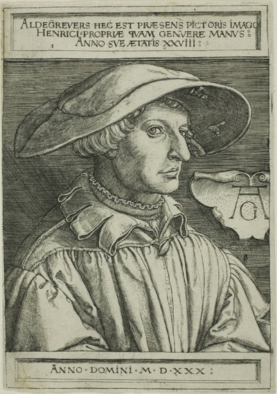 Heinrich Aldegrever, 28 år av Heinrich Aldegrever