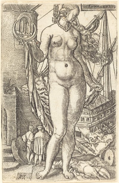 Luna, 1533. av Heinrich Aldegrever