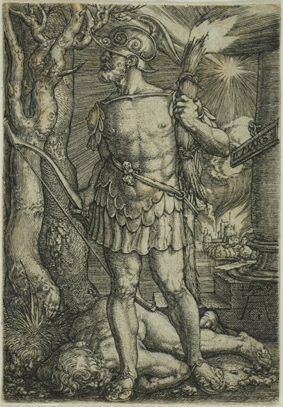 Mars av Heinrich Aldegrever