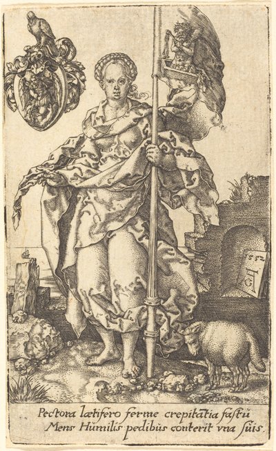 Beskjedenhet av Heinrich Aldegrever