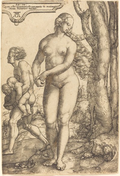 Rhea Silvia av Heinrich Aldegrever