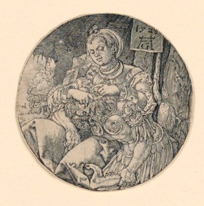 Samson og Delila av Heinrich Aldegrever