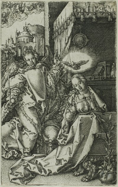 Kunngjøringen av Heinrich Aldegrever