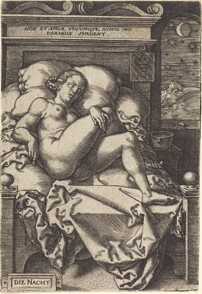 Natten av Heinrich Aldegrever