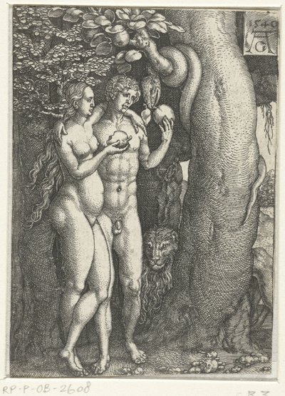 Fall of Man Historien om Adam og Eva (serietittel) av Heinrich Aldegrever