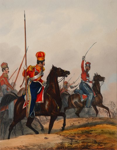 The Crimean Tatar Life Guard Squadron, 1840-tallet av Heinrich Ambros Eckert