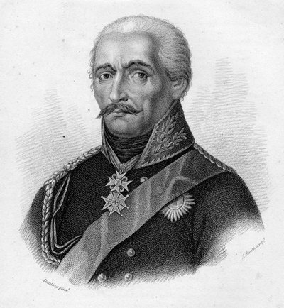 General Gebhard Leberecht von Blücher, gravert av Adam Smith (gravering) av Heinrich Anton Dahling