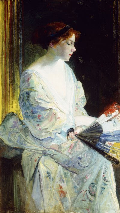 En eksotisk dame, 1911 av Heinrich Augustus Schwabe