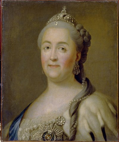 Portrett av keiserinne Catherine II av Heinrich Buchholtz