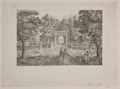 Innkjørsel til en gentlemannsete av Heinrich Christian Schumacher