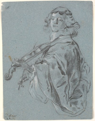 Ung fiolinist av Heinrich Dittmers