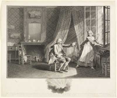 De siste ordene til Jean Jacques Rousseau av Heinrich Guttenberg
