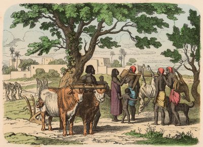 Det gamle Egypt: jordbruk og jakt av Heinrich Leutemann