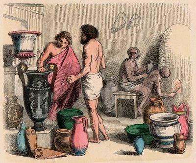 Antikkens Hellas: Keramikk av Heinrich Leutemann