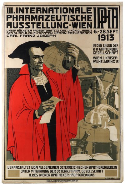 III International Pharmaceutical Exhibition Wien, 1913. av Heinrich Maria Pangratz